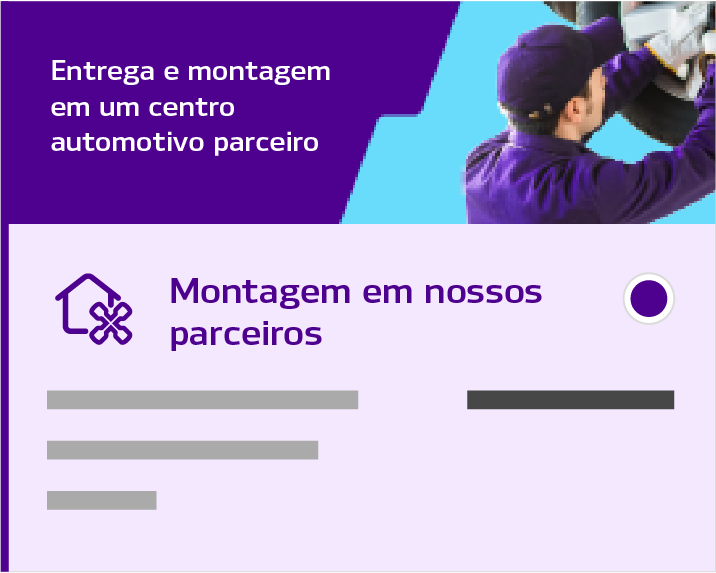 Montagem em parceiros