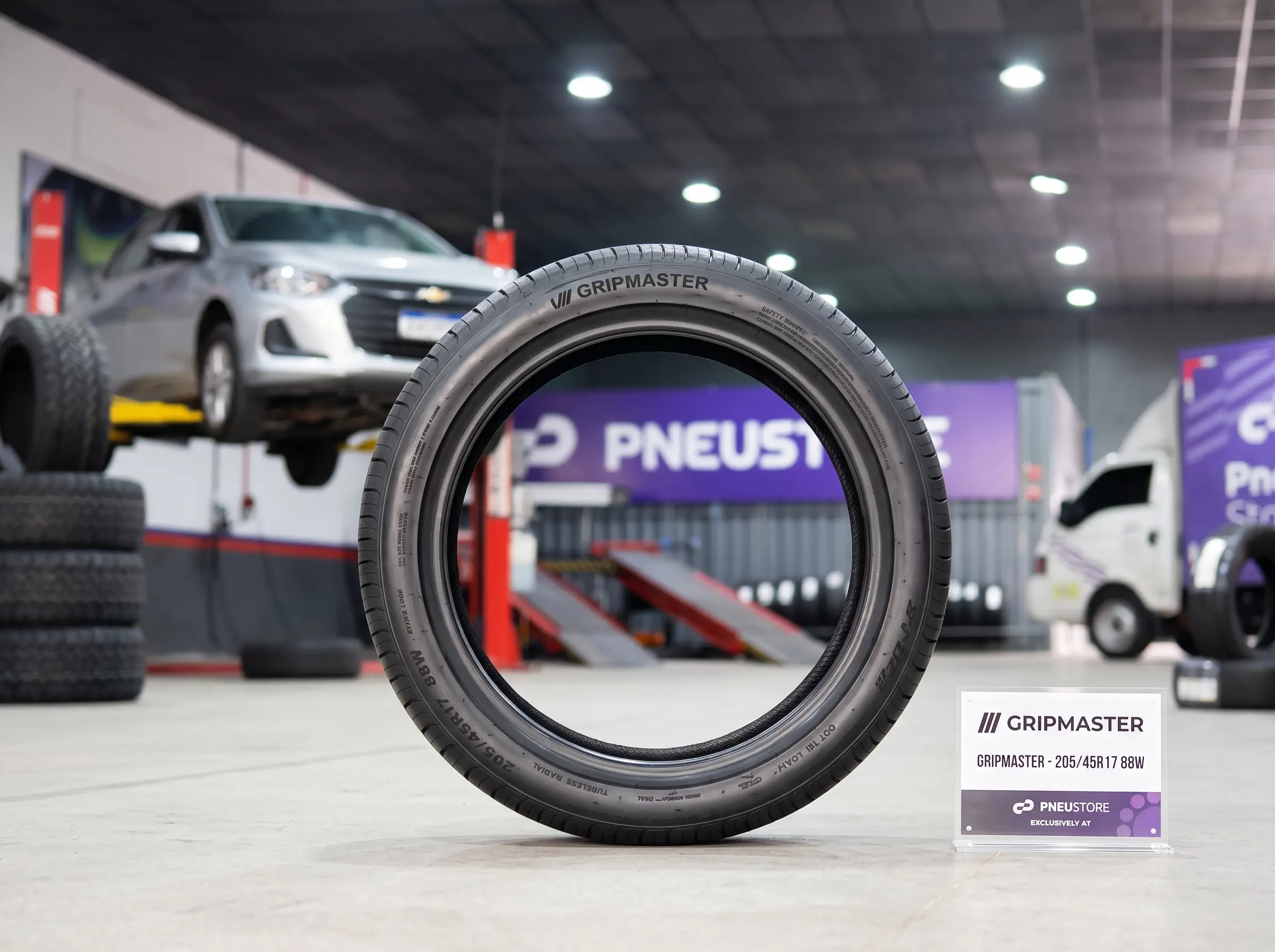 Gripmaster: desempenho para diferentes caminhos