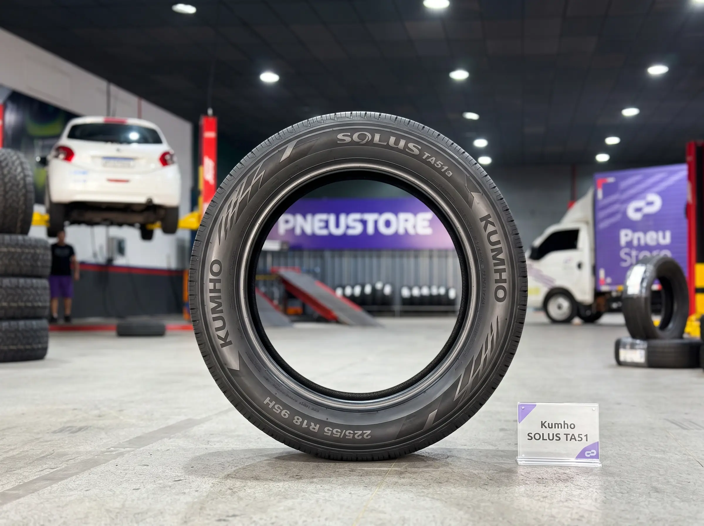 Kumho Solus TA51: Conforto para aproveitar a jornada!