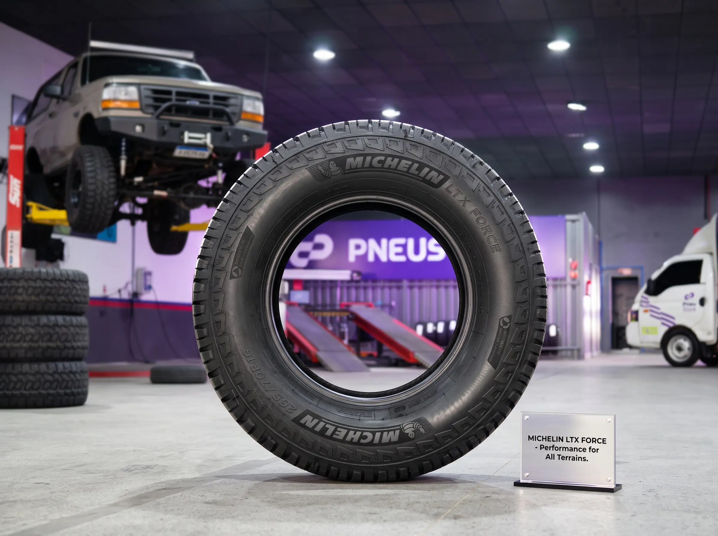 Por que escolher MICHELIN LTX Force?