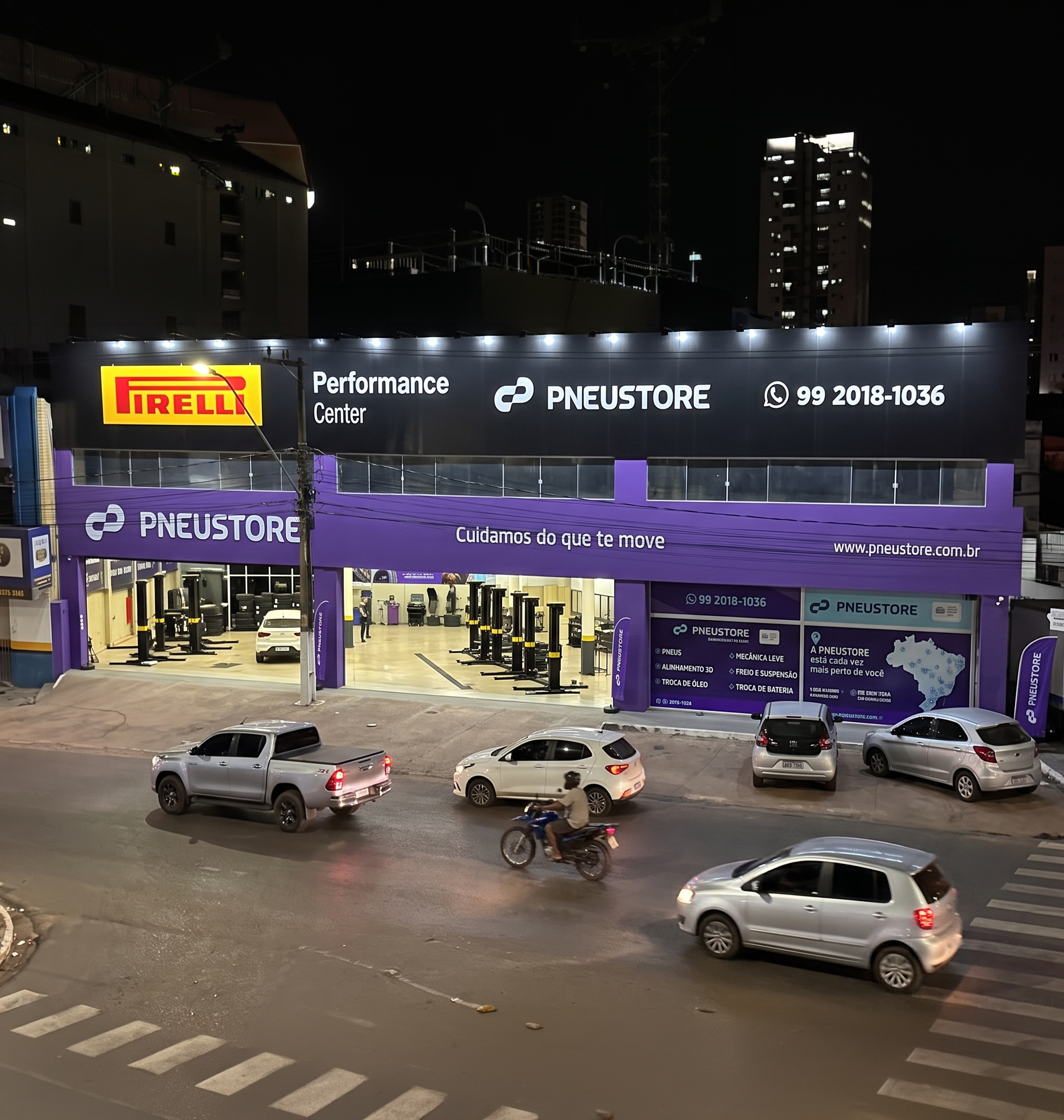 Encontre a qualidade Pirelli nas lojas físicas PNEUSTORE