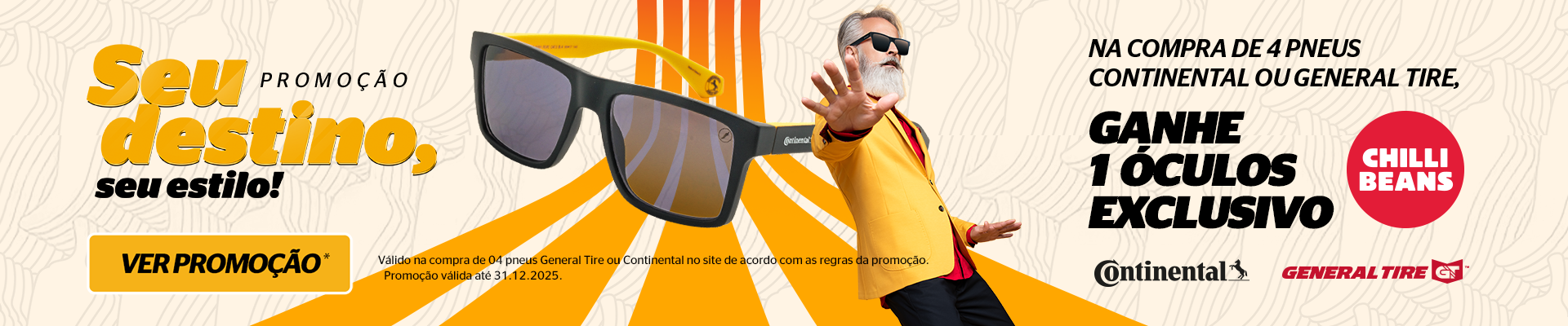 Promoção óculos
