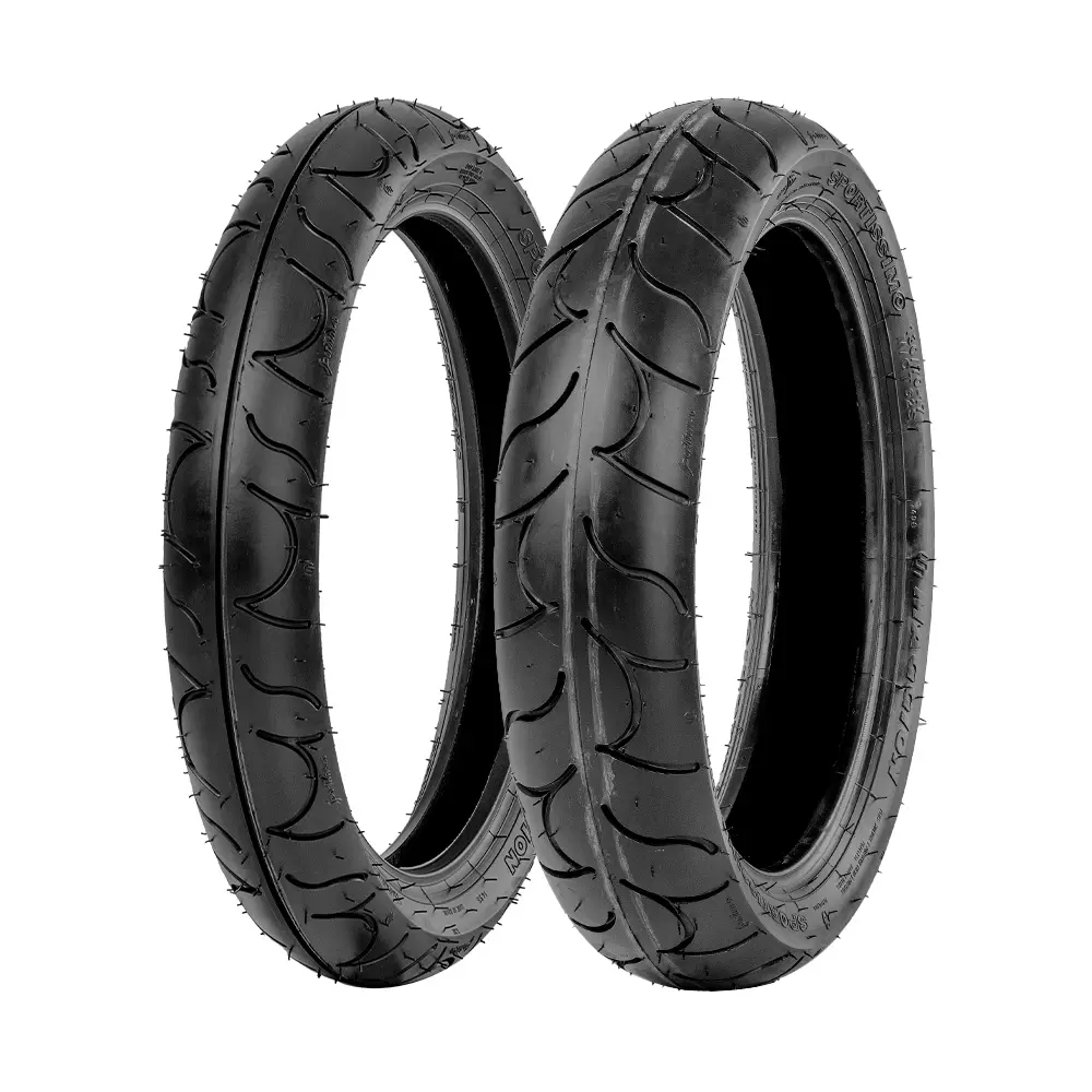 Jogo 2 Pneus Moto Maggion Sportissimo 100/80-17 52S + 130/70-17 62S TL Dominar 250