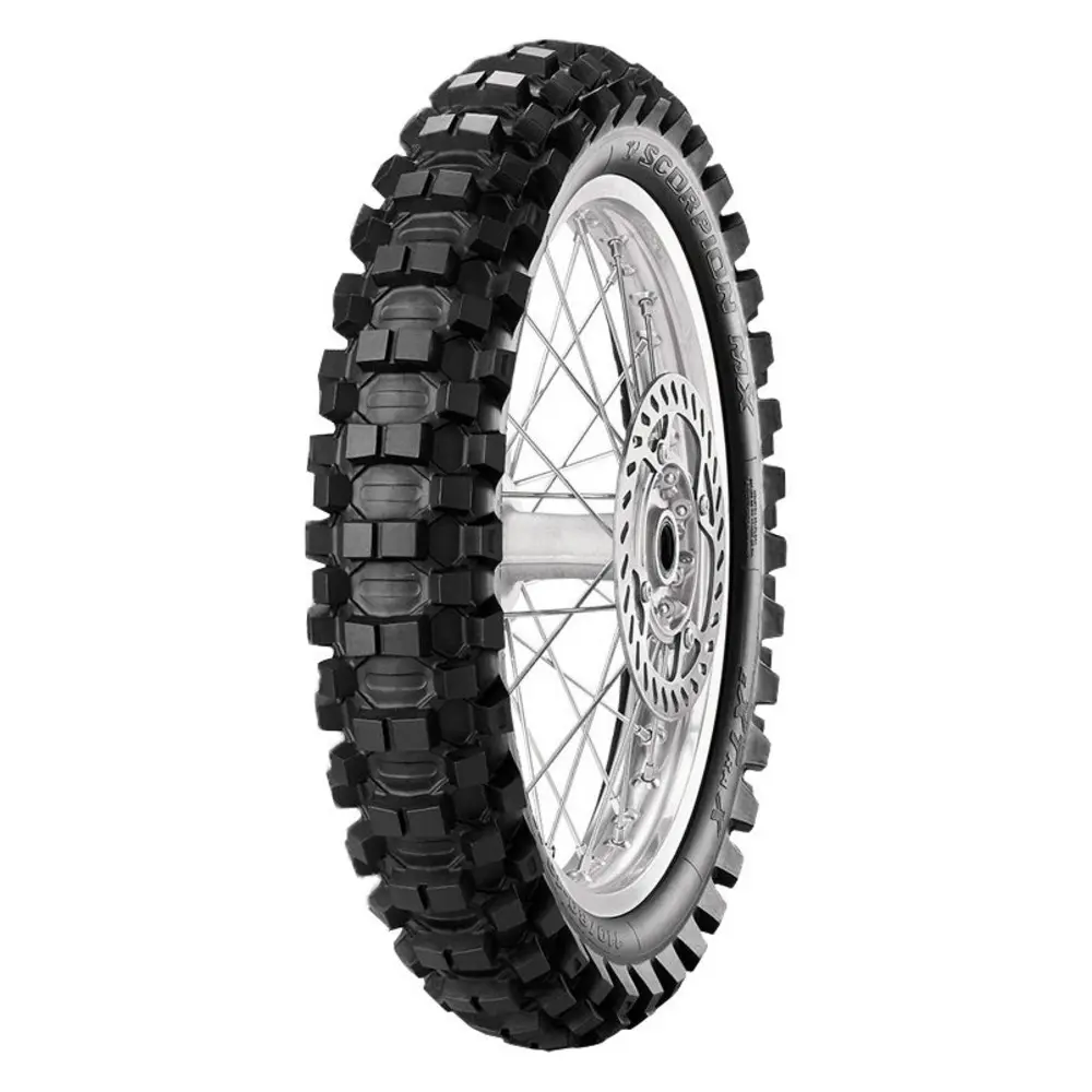 Pneu Moto Pirelli Aro 18 Scorpion MX Extra X 110/100-18 64M TT - Traseiro