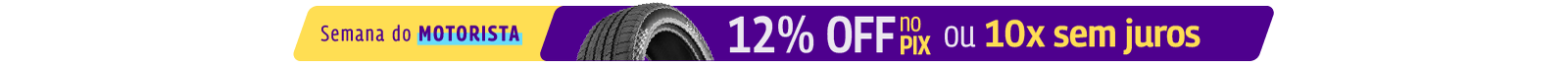 Compre pneus com 5 anos de garantia de fábrica | 10% OFF pagando no PIX